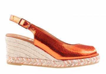 Viguera 2013 metal orange Espadrille