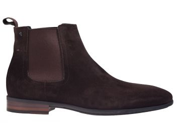 Van Bommel SBM-60003-20-01 G1/2 bruin suède Chelseaboot