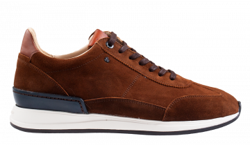 Van Bommel 16336/07 G1/2 cognac suède Sneaker
