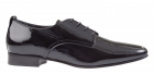AGL Costanza Derby Black Lakleer Moccasin