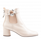 AGL Lisa Offwhite enkellaars