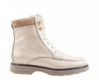 DL-Sport 5905 licht taupe lakleer veterboot