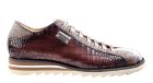 Harris 2892 Donkerbruin croco veterschoen