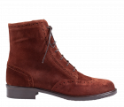 Lilian 11935 cognac suède veterboot