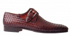 Magnanni 20527 cognac vlecht gespschoen