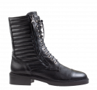 Pertini 212W31259D1 zwart leer veterboot