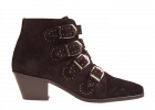 Pertini 242W12368D2 Black enkellaars
