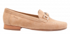 Sioux Cambria camel suède mocassin