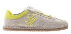 Tommy Hilfiger Heritage Rope Beige Lime Sneaker