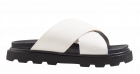 UGG Capitelle Crossband wit slipper