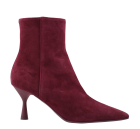 AGL Ide Bootie bordeaux suède enkellaars