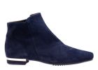 Brunate 18217 Blauw suède enkellaars.