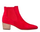 Cervone 111 rood suède Chelsey enkellaarsje
