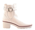 DLS 6801 Offwhite enkellaars