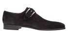 Magnanni 17363 zwart suède instapper met gesp