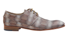 Mascolori Jigsaw beige veterschoen