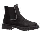 Paul Green 8108-004 zwart suède chelsea Boot