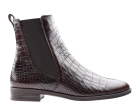 Paul Green 8264-041 Brown croco enkellaars