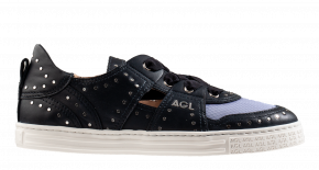 AGL Giorgia studs blue sneaker.
