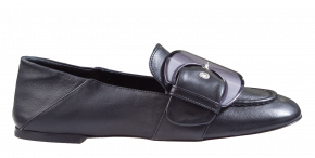 AGL Sheryl Buckles black Mocassin