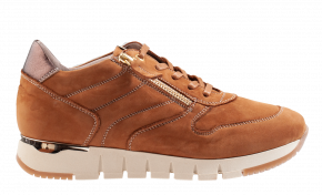 DL-Sport 5426 cognac suède Sneaker