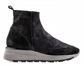 DL-Sport 5470 zwart halfhoge Sneaker