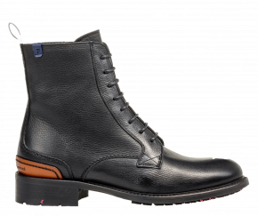 Floris van Bommel 85644/07 Black leer veterboot