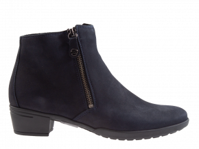 Hartjes 172.0173 blauw nubuck enkellaars