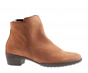 Hartjes 172.0197 bruin nubuck enkellaars.