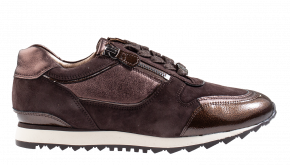 Hassia 4-30-1917 bruin suède sneaker.