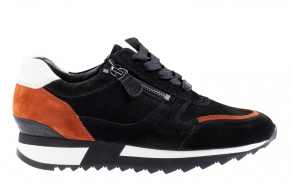 Hassia 2-30-2024 zwart combi sneaker