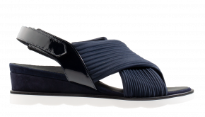 Hassia 3-30-3039 H blauw Sandaal.