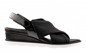 Hassia 3-30-3039 H zwart Sandaal