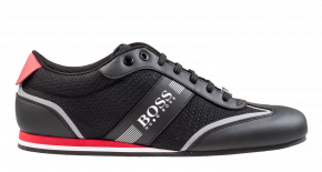 Hugo Boss 50370438 Lighter Lowp mxme zwart rood Sneaker