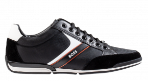 Hugo Boss Saturn_Lowp_mx zwart Sneaker