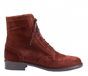 Lilian 11935 cognac suède veterboot