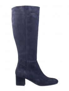 Lamica Quela blauw suède lange laars