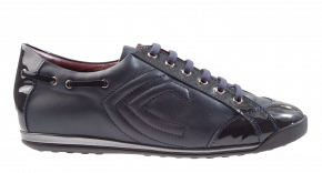 La Cabala L902026 398 blauw leer veterschoen