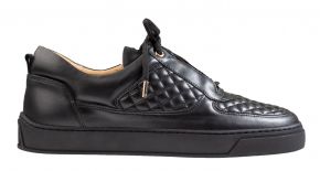 Leandro Lopes 039-55 Low Top Faisca Black Sneaker