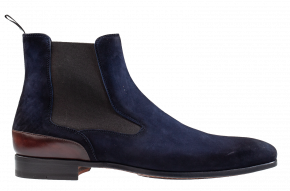 Magnanni 24832 blauw suède Chelsea enkellaars