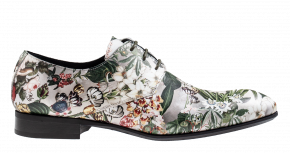 Mascolori Linneaus Flower groen veterschoen
