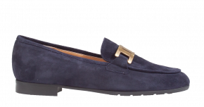 Paulette K105M blauw moccasin