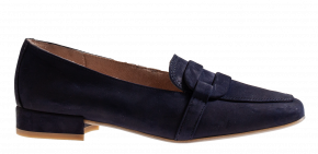Paul Green 2983-023 blauw suède mocassin