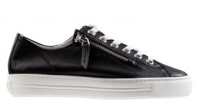 Paul Green 5206-071 zwart soft leer sneaker.
