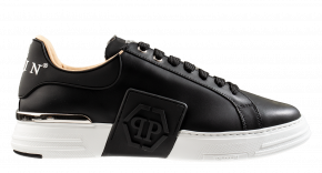 Philipp Plein Aabs Usc 0263 Hexagon Black/white Lo-Top Sneaker