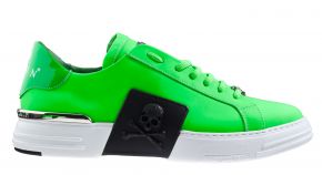 Philipp Plein MSC2853 groen Lo-Top sneaker
