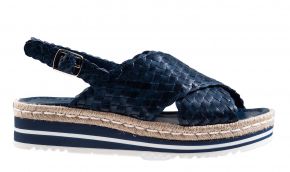 Pons Quintana 9093 donker blauw sandaal