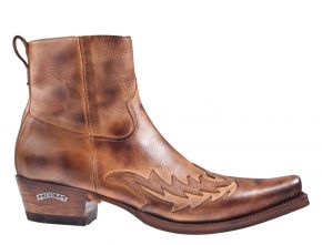 Sendra 11783 cognac leer westernlaars.