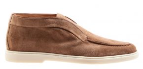 Santoni 16715 cognac nubuck instapper