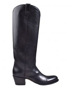 Sendra 8841 zwart leer laars.
